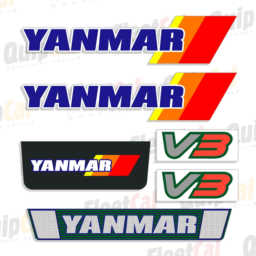 Yanmar Wheel Loader Decals