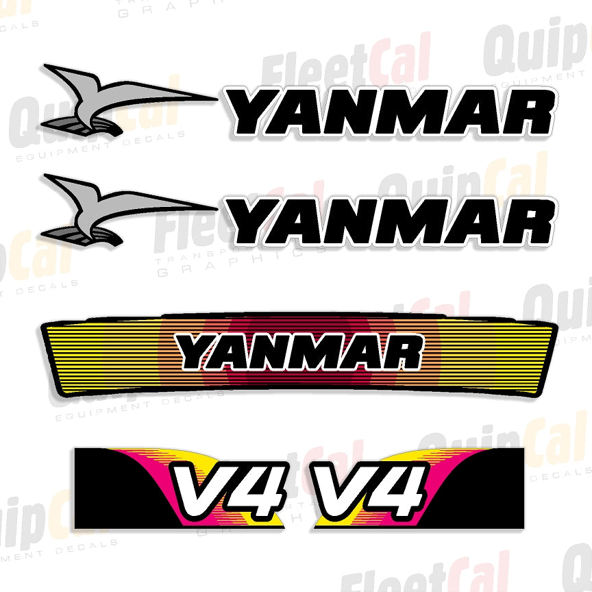 Yanmar Wheel Loader Decals