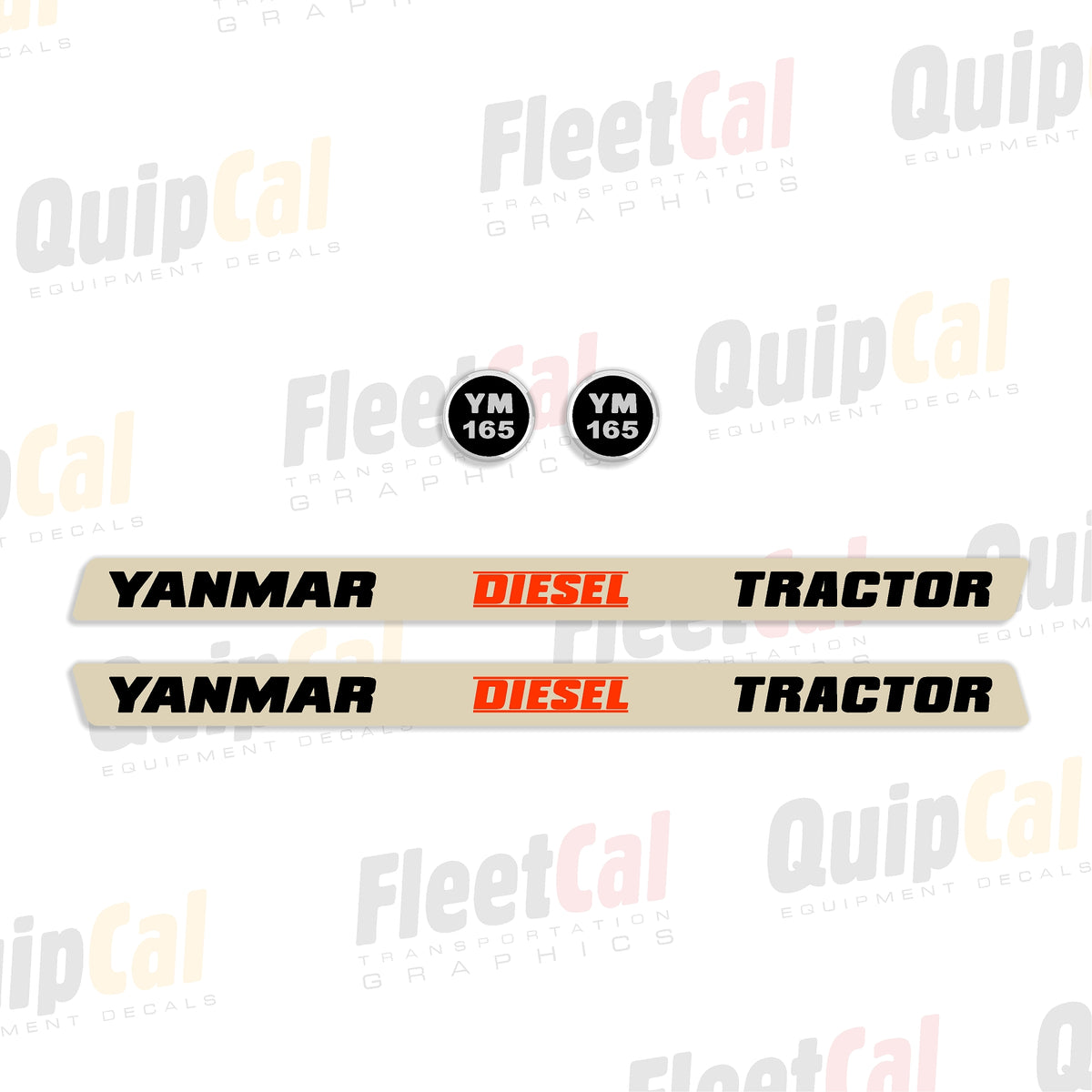 Yanmar Tractor Decals