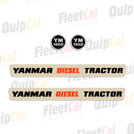 Yanmar Tractor Decals